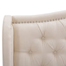 Marcella - Upholstered Shelter Headboard Bed Set by Unique Piece Furniture