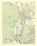 Vintage Map of Oran, Algeria 1886