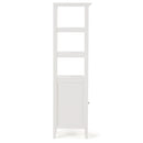 Acadian - Bath Storage Tower - Pure White by HouseOfZazla