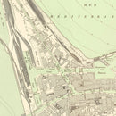 Vintage Map of Sète, France 1886