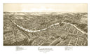Vintage Map of Carnegie, Pennsylvania 1897