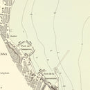 Vintage Map of Odesa, Ukraine 1874