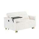 Pull Out Sofa With Movable Tabletop And USB Ports