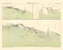 Vintage Map of Rijeka, Austria 1883
