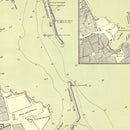 Vintage Map of Palermo, Italy 1882