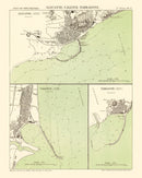 Vintage Map of Alicante, Spain 1878