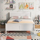 Platform Bed Frame Mattress Foundation Sleigh Bed With Headboard / Footboard / Wood Slat Suppor by HouseOfZazla