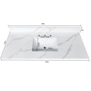 49-Inch Quartz Bathroom Vanity Top