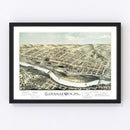 Vintage Map of Catasauqua, Pennsylvania 1873