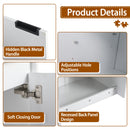 60" Bathroom Vanity With Resin Sink, Soft Close Doors and 1-Side Cabinet by HouseOfZazla