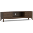 Harper - Low TV Media Stand - Walnut Brown by HouseOfZazla