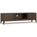 Harper - Low TV Media Stand - Walnut Brown by HouseOfZazla
