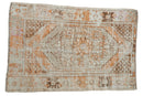 2.5x4 Vintage Distressed Oushak Rug