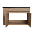 30 Inch Bathroom Vanity With Black Ceramic Basin and Adjust Open Shelf (KD-PACKING)