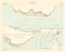 Vintage Map of Lisbon, Portugal 1884