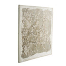 Large Cherry Blossom Canvas Art Print, Home Decor Accent Piece - Gray / White Matte by Unique Piece Furniture