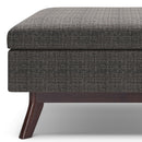 Owen - Upholstered Rectangular Storage Ottoman by Unique Piece Furniture