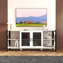 Industrial TV Stand for Living Room and Bedroom