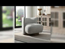 Lisa - Accent Chair - Gray Tweed by Unique Piece Furniture