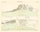 Vintage Map of Hull, England 1885