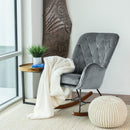 Hannah - Rocking Chair - Gray by HouseOfZazla