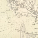 Vintage Map of Porto, Portugal 1884