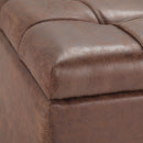 Harrison - Upholstered Coffee Table Storage Ottoman by Unique Piece Furniture