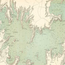 Vintage Map of Sydney, Australia 1887