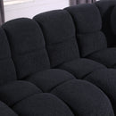 64.96 length, 35.83" deepth, human body structure for USA people, marshmallow sofa,boucle sofa, 2 seater, BEIGE BOUCLE