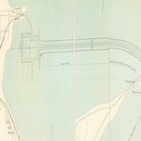 Vintage Map of Tunis, Tunisia 1888