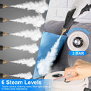 2500W Handheld Steamer – High-Pressure Cleaner with 9 Accessories & 6 Steam Levels