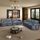 Luxuriously Comfortable Cloud Couch With Elegant Rolled Arms & Pleated Skirt Design by HouseOfZazla