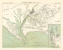 Vintage Map of Karachi, Pakistan 1888