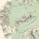 Vintage Map of St. Thomas, 1873