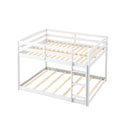 Full Over Full Bunk Bed Low-to-ground Bunk Bed