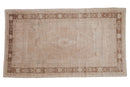 5x8.5 Vintage Distressed Oushak Carpet