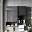 Modern Wall Mounted Bathroom Medicine Cabinet, Bathroom Wall Storage Cabinet With Mirror by HouseOfZazla