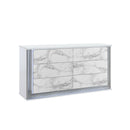 Moon - Dresser With LED Lighting - Marble by Unique Piece Furniture