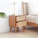Bedside Cabinet, Modern Simple Nightstands European Beech by Unique Piece Furniture