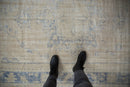 6x9.5 Vintage Distressed Oushak Carpet