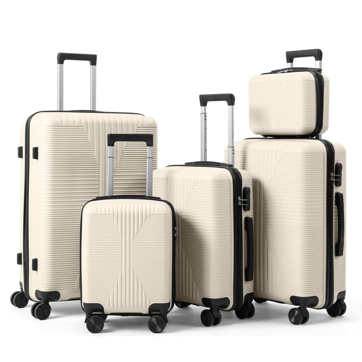 5-Piece Lightweight Luggage Set with Lock – 12/16/20/24/28 Inch, photo 11 of 15