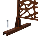 Outdoor & Indoor Freestanding Decorative Privacy Screen by HouseOfZazla