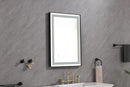 36x24 LED Lighted Bathroom Wall Mounted Mirror with High Lumen+Anti-Fog Separately Control