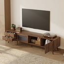 76" TV Stand, Entertainment Center With Storage Cabinets by HouseOfZazla