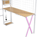 Loft Bed With Built In Work Station, Wardrobe, Storage Staircase And LED by HouseOfZazla