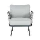 Mariano Steel 4-Pieces Conversation Set by HouseOfZazla