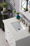 James Martin Palisades 36" Single Bathroom Vanity, Bright White