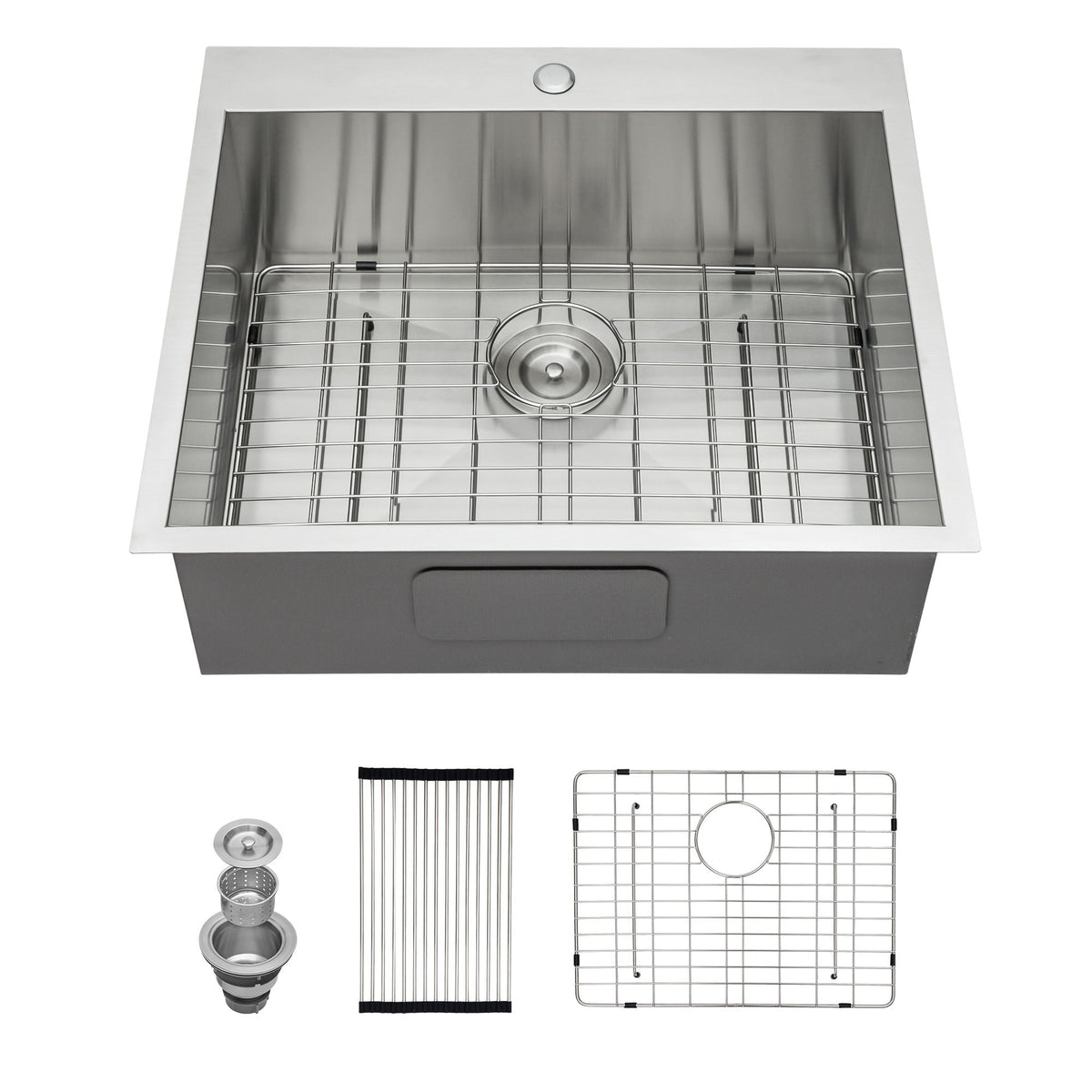 Stainless Steel Drop In Kitchen Sink, Topmount, photo 4 of 40