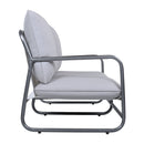 Outdoor Patio 2-Seater Aluminum Frame Loveseat