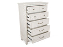 Willowbrook - Drawer Chest - Egg Shell White With Slight Rub Through by Unique Piece Furniture